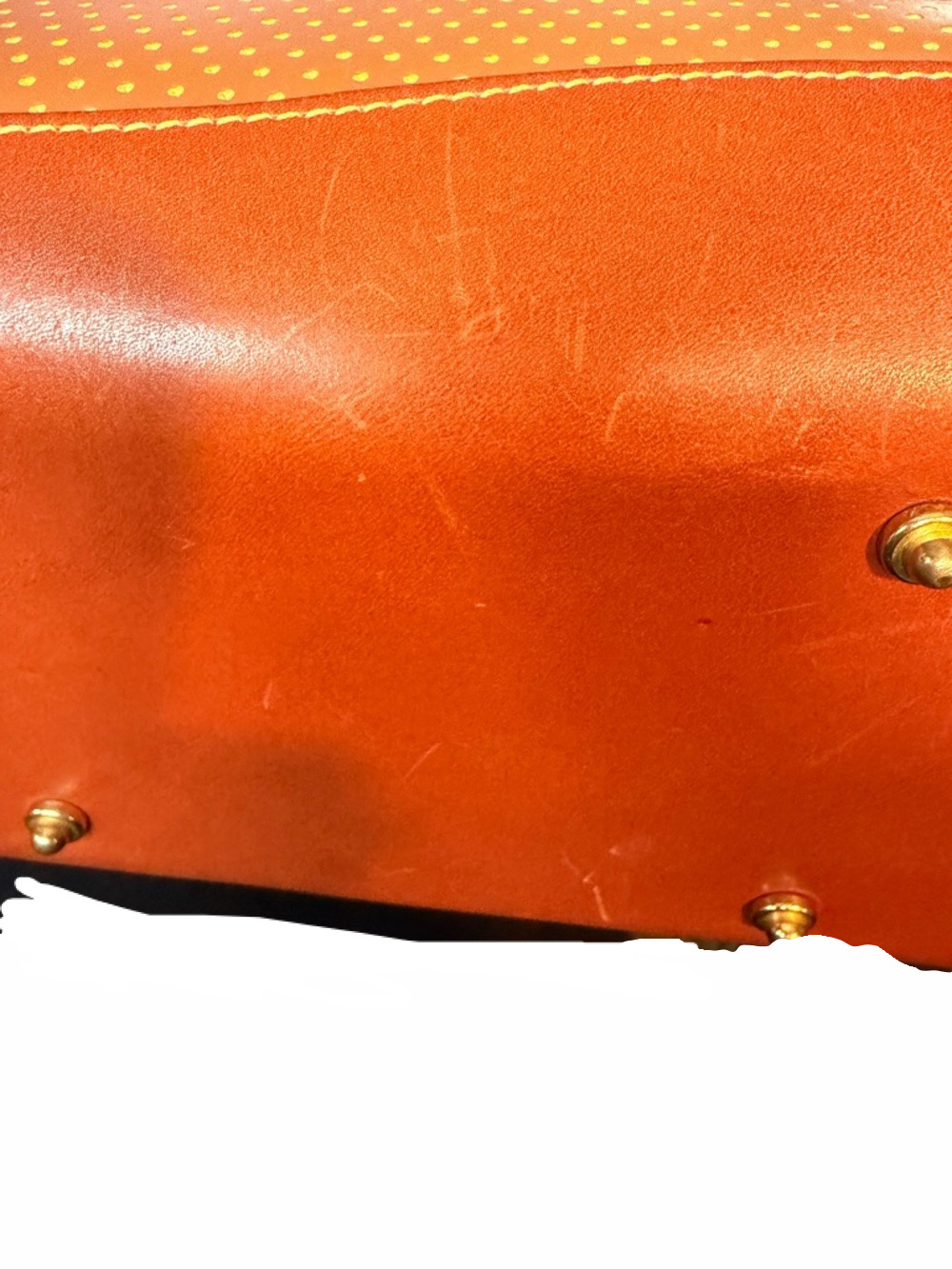 Dooney & Bourke  Vintage Cabrio Barrel Bag Tan Leather USA Y2K Shoulder Bag - Picture 16 of 16